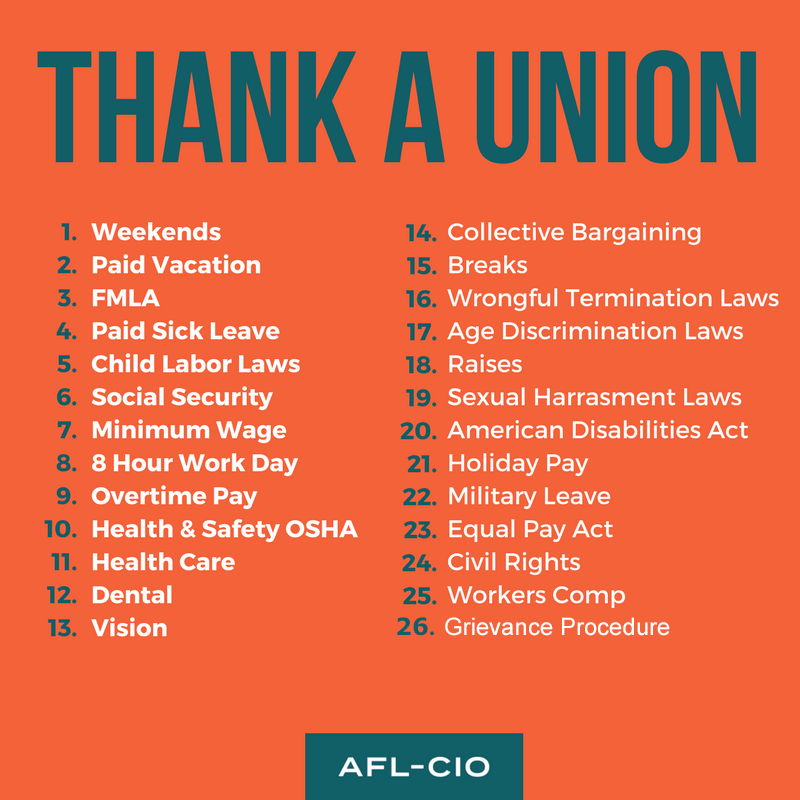 Thank A Union